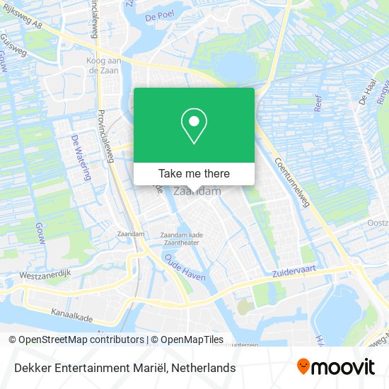 Dekker Entertainment Mariël map