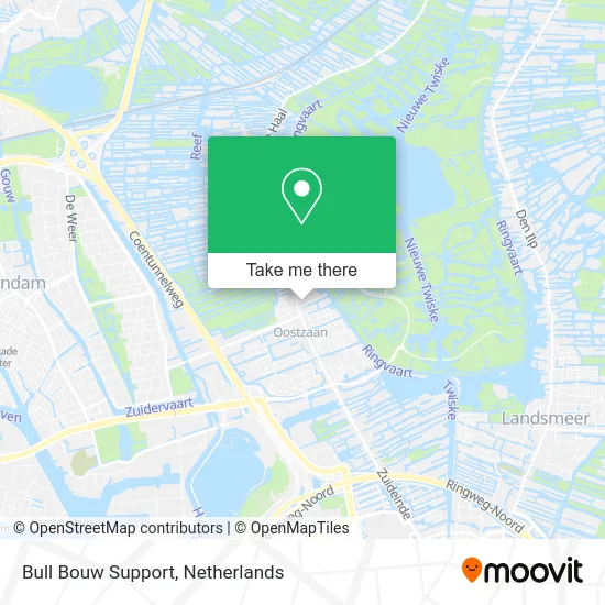 Bull Bouw Support map