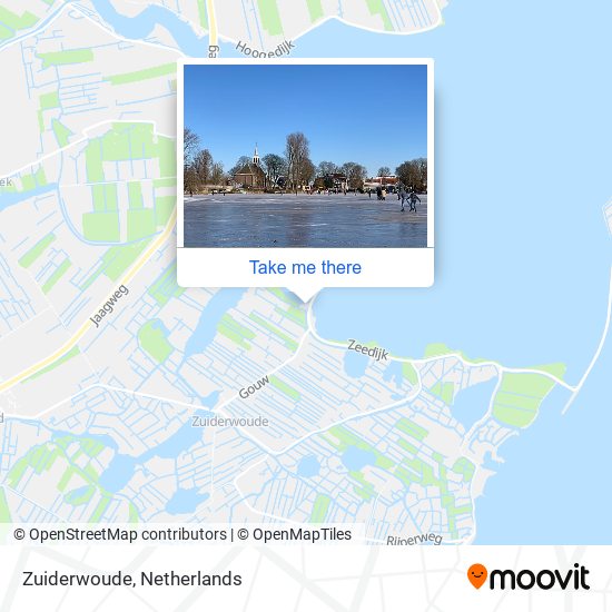 Zuiderwoude map