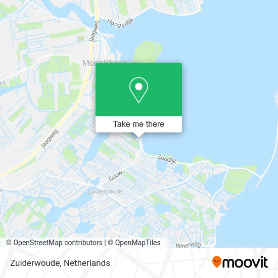 Zuiderwoude map