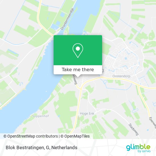 Blok Bestratingen, G map