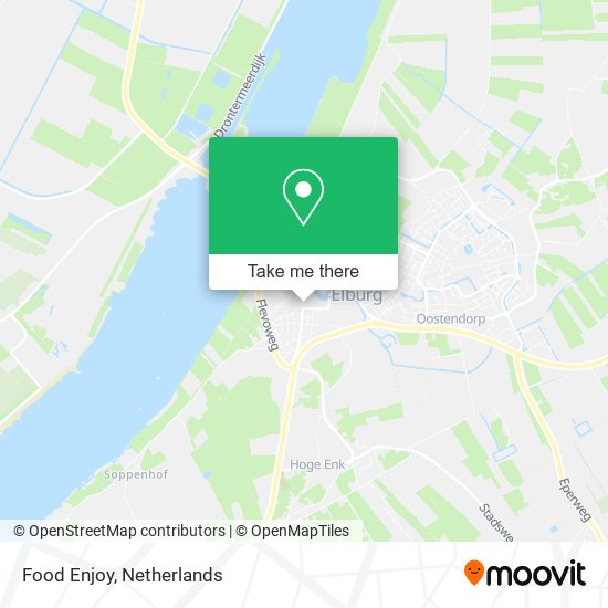 Food Enjoy map