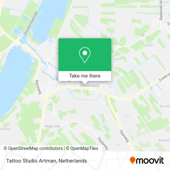 Tattoo Studio Artman map