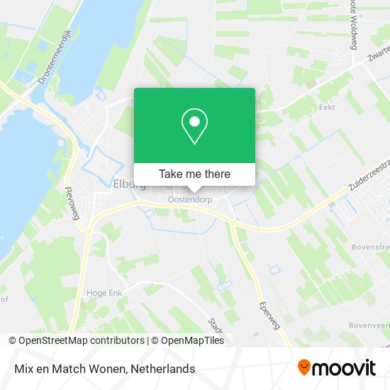 Mix en Match Wonen map