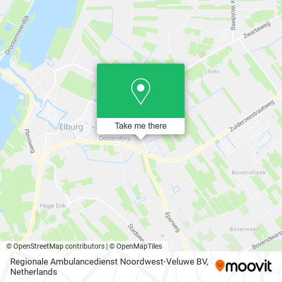 Regionale Ambulancedienst Noordwest-Veluwe BV map