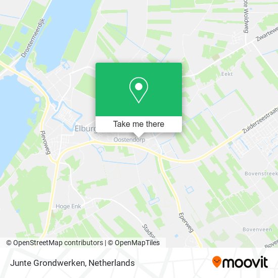 Junte Grondwerken map