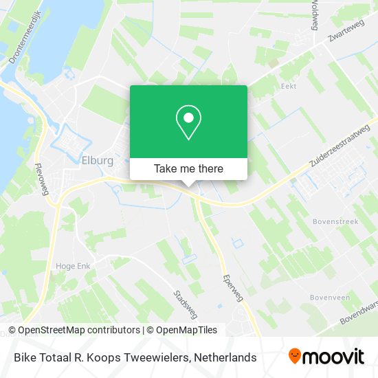 Bike Totaal R. Koops Tweewielers map