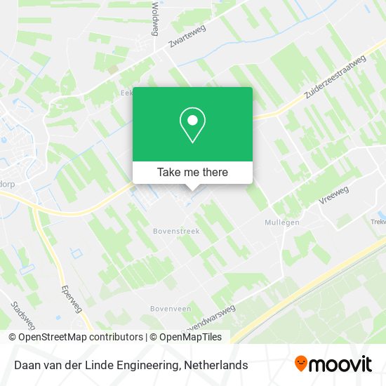 Daan van der Linde Engineering Karte