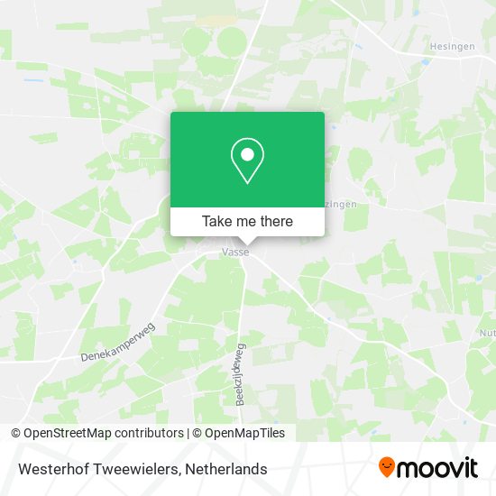 Westerhof Tweewielers map