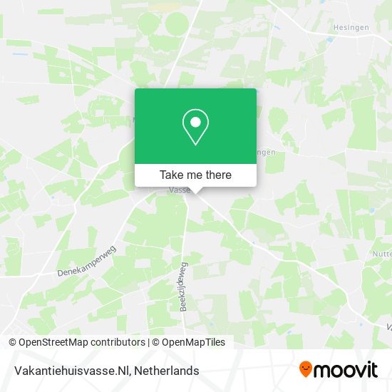 Vakantiehuisvasse.Nl map