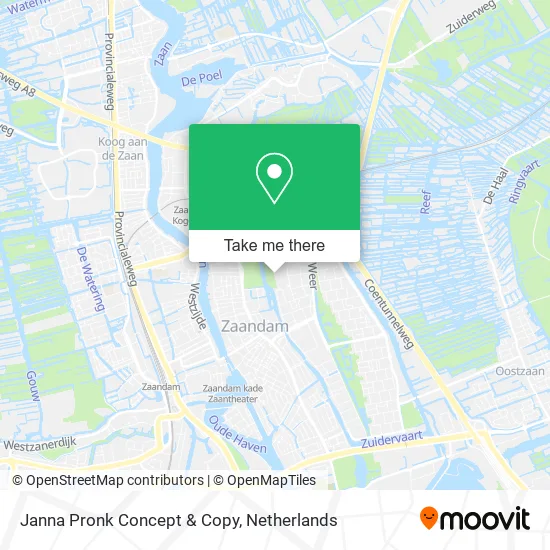 Janna Pronk Concept & Copy map