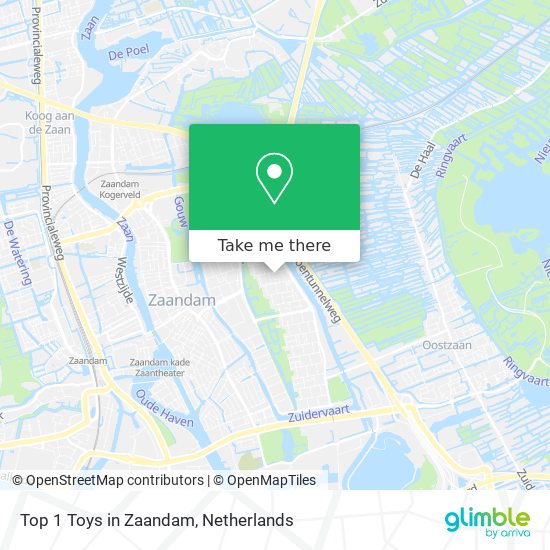 Top 1 Toys in Zaandam map