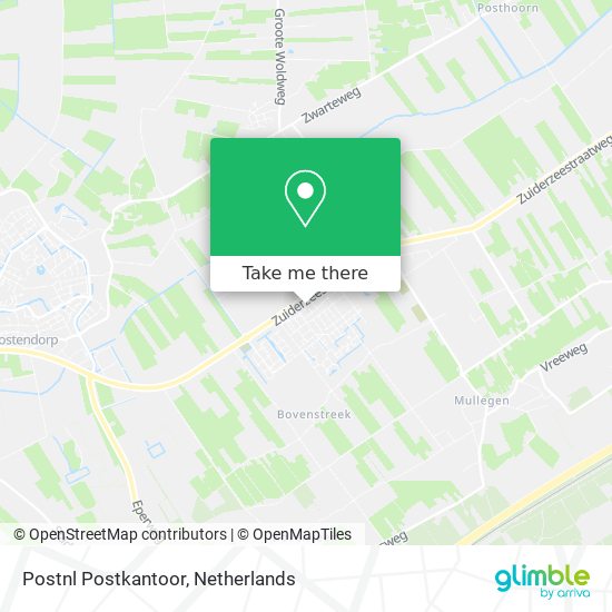 Postnl Postkantoor map