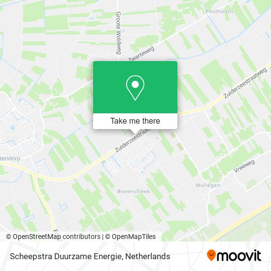 Scheepstra Duurzame Energie map