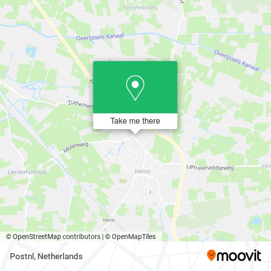 Postnl map