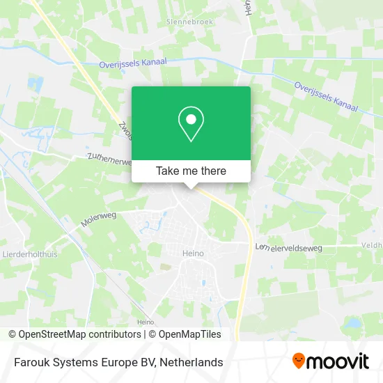 Farouk Systems Europe BV map
