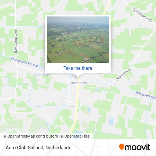 Aero Club Salland map