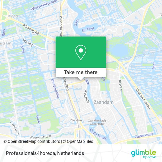 Professionals4horeca Karte