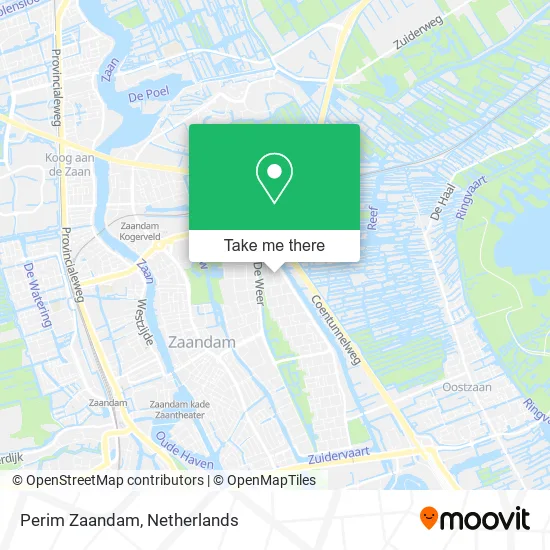 Perim Zaandam map