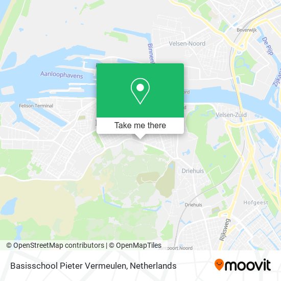 Basisschool Pieter Vermeulen map