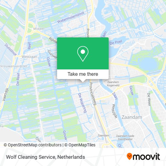 Wolf Cleaning Service map