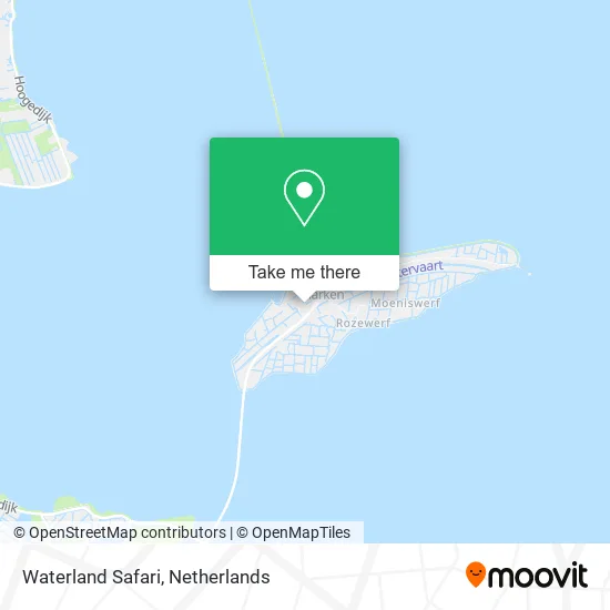 Waterland Safari map