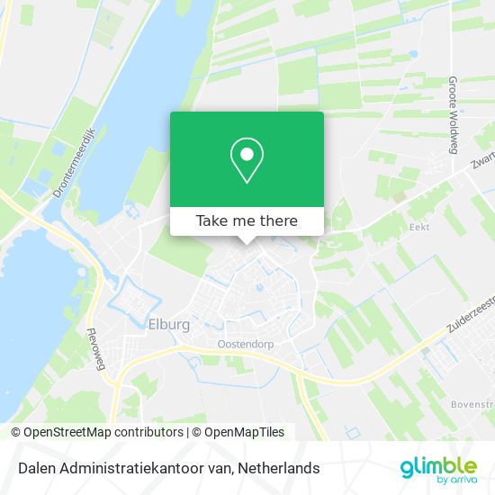 Dalen Administratiekantoor van map