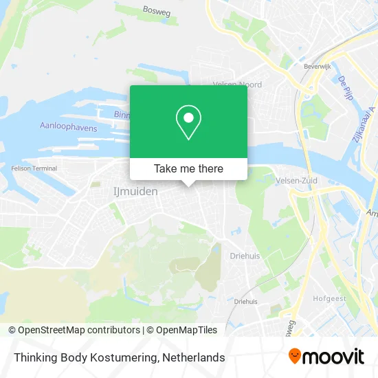 Thinking Body Kostumering map