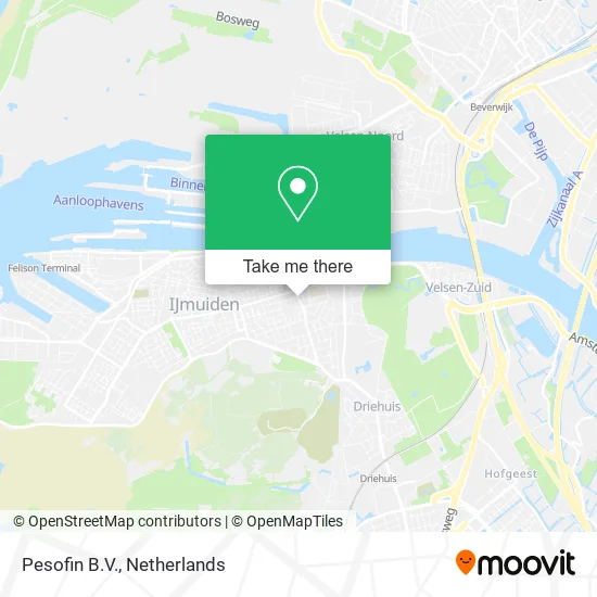 Pesofin B.V. map