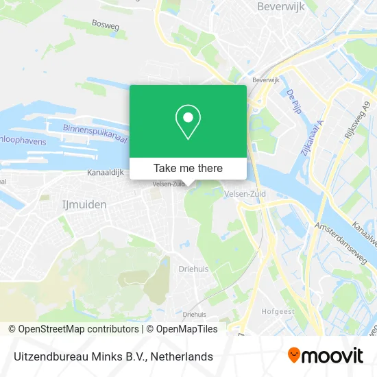 Uitzendbureau Minks B.V. map