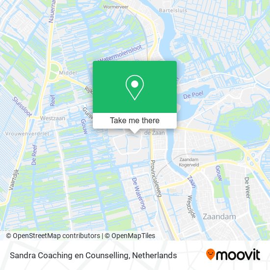 Sandra Coaching en Counselling map