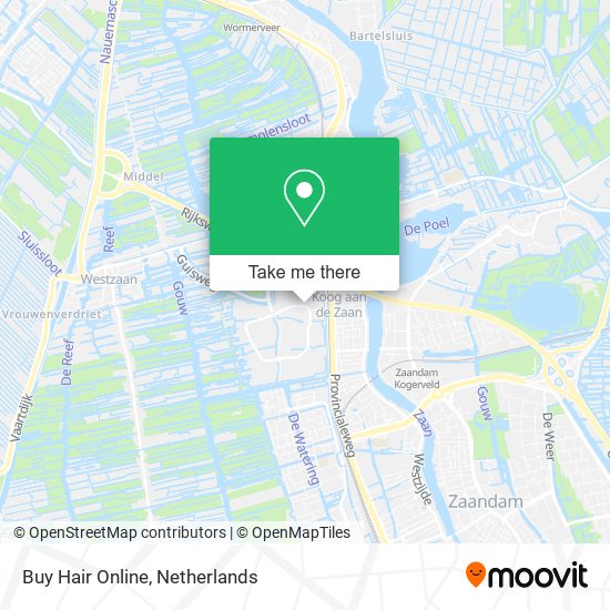 Buy Hair Online map