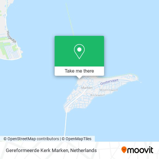 Gereformeerde Kerk Marken Karte