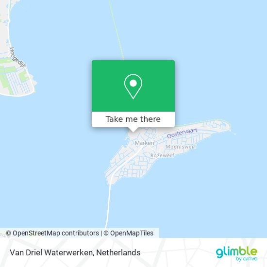 Van Driel Waterwerken map