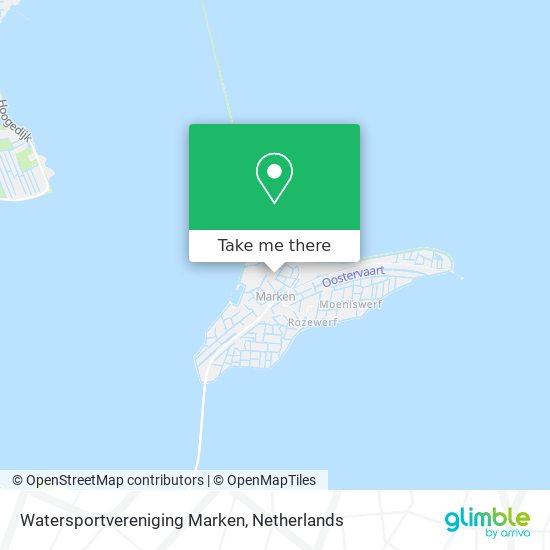 Watersportvereniging Marken map