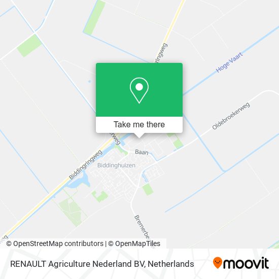 RENAULT Agriculture Nederland BV map