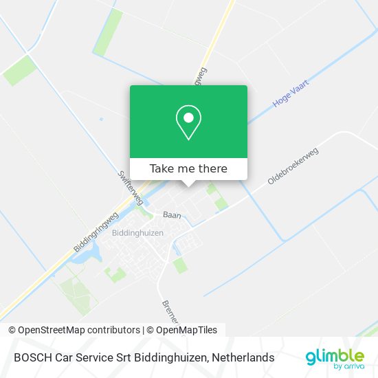 BOSCH Car Service Srt Biddinghuizen map