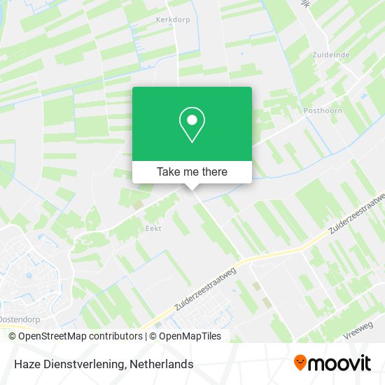 Haze Dienstverlening map