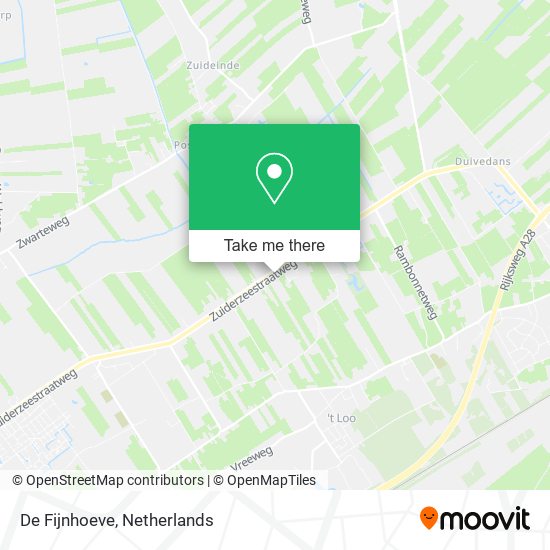 De Fijnhoeve map