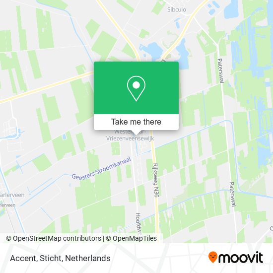 Accent, Sticht map