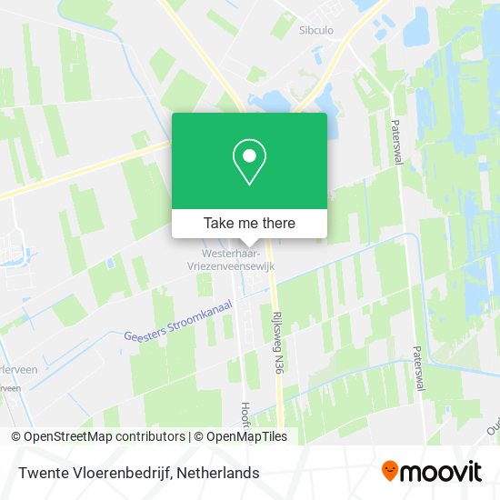 Twente Vloerenbedrijf Karte