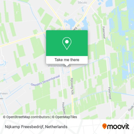 Nijkamp Freesbedrijf map