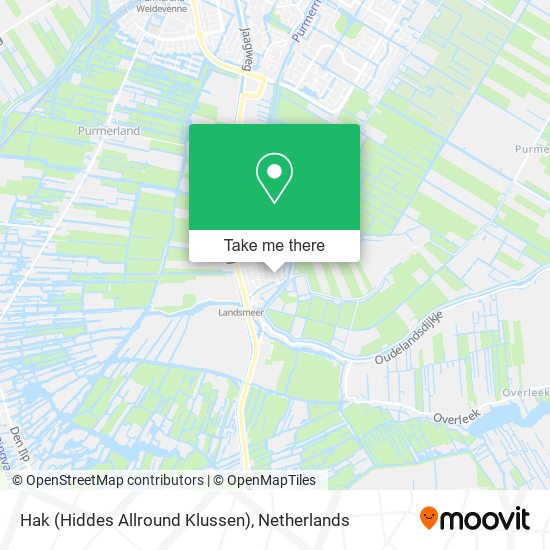 Hak (Hiddes Allround Klussen) map