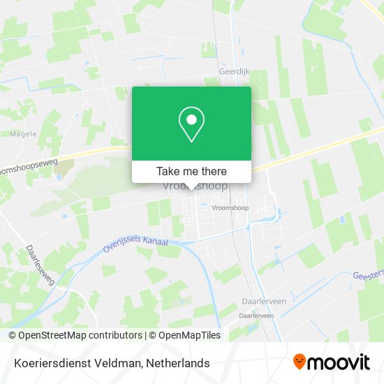 Koeriersdienst Veldman map