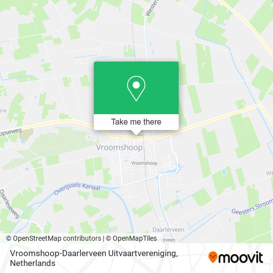 Vroomshoop-Daarlerveen Uitvaartvereniging Karte