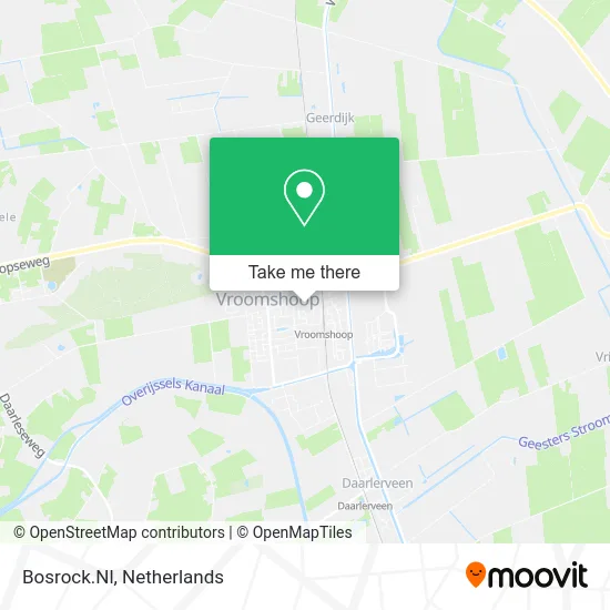 Bosrock.Nl map