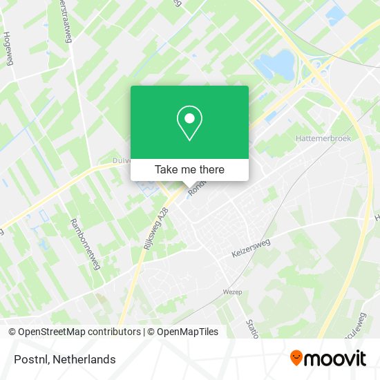 Postnl map