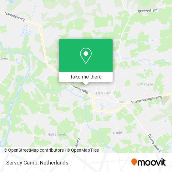 Servoy Camp map