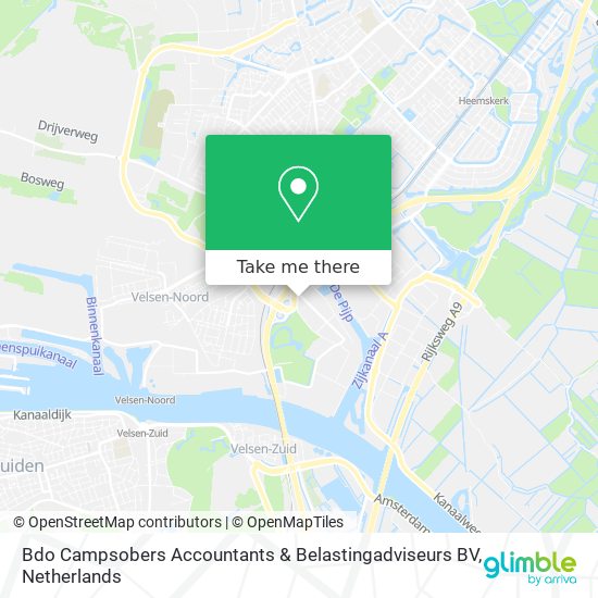 Bdo Campsobers Accountants & Belastingadviseurs BV map