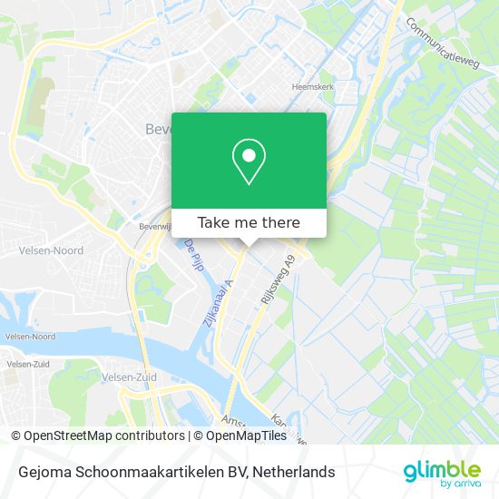 Gejoma Schoonmaakartikelen BV map